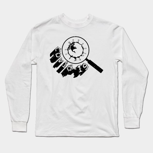 COVID-19 Long Sleeve T-Shirt by TS Studio